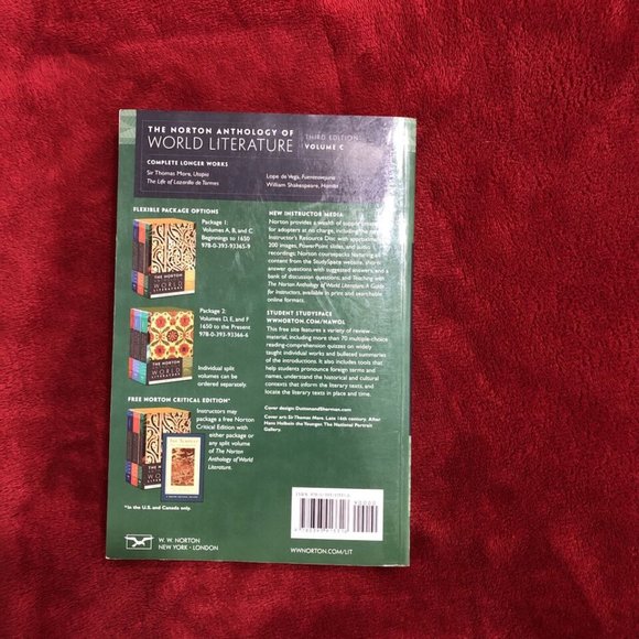 The Norton Anthology of World Literature, Vol. C 3rd Edition - Picture 2 of 12